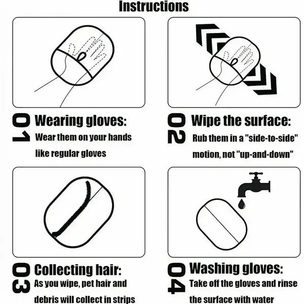 Luminexx™ Premium Pet Hair Cleaning Glove